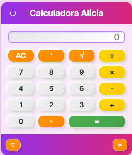 Calculadora Alicia - Product Image