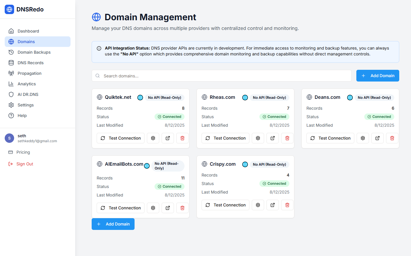 DNS Redo - Product Image