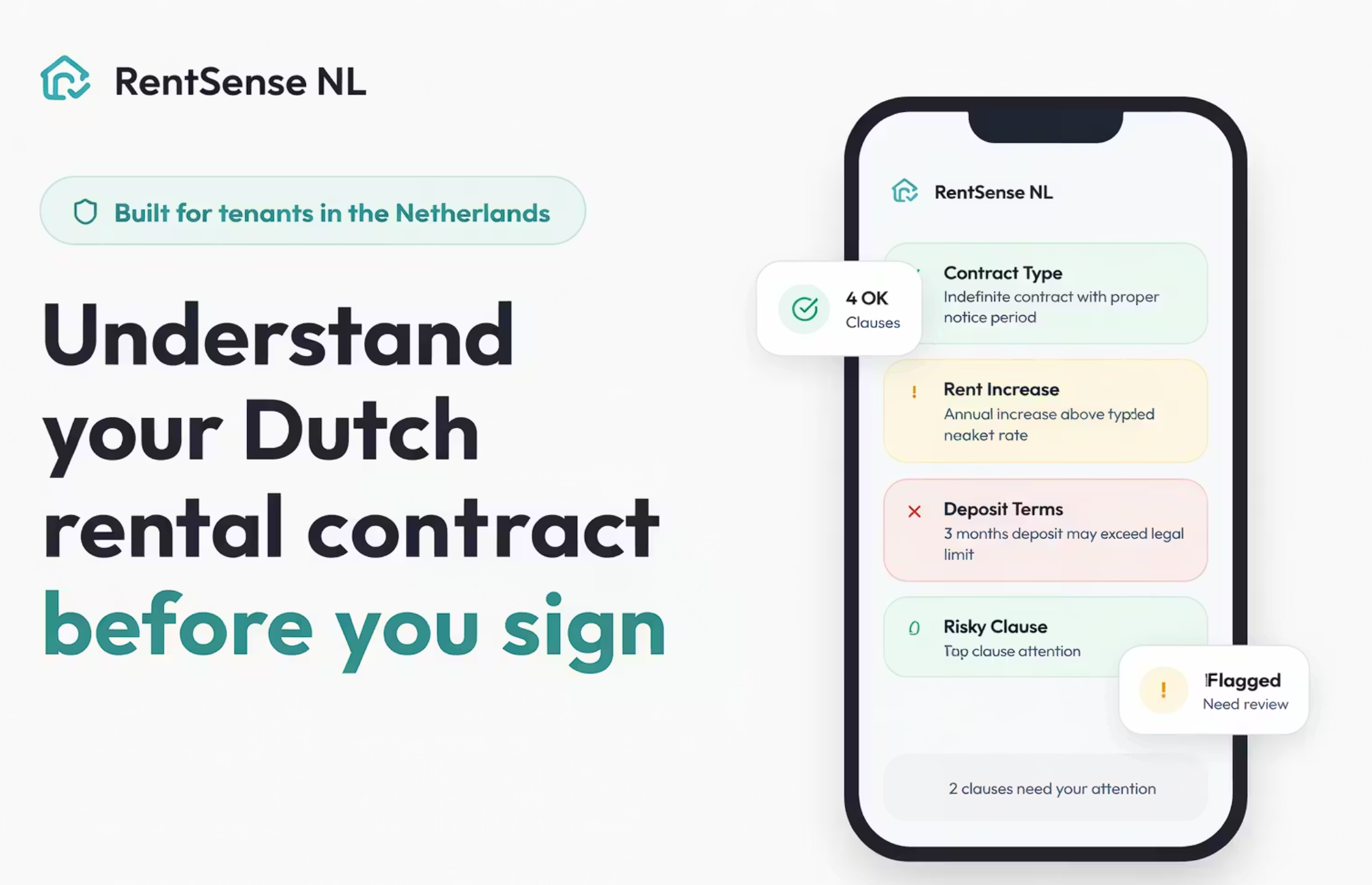RentSense NL - Product Image