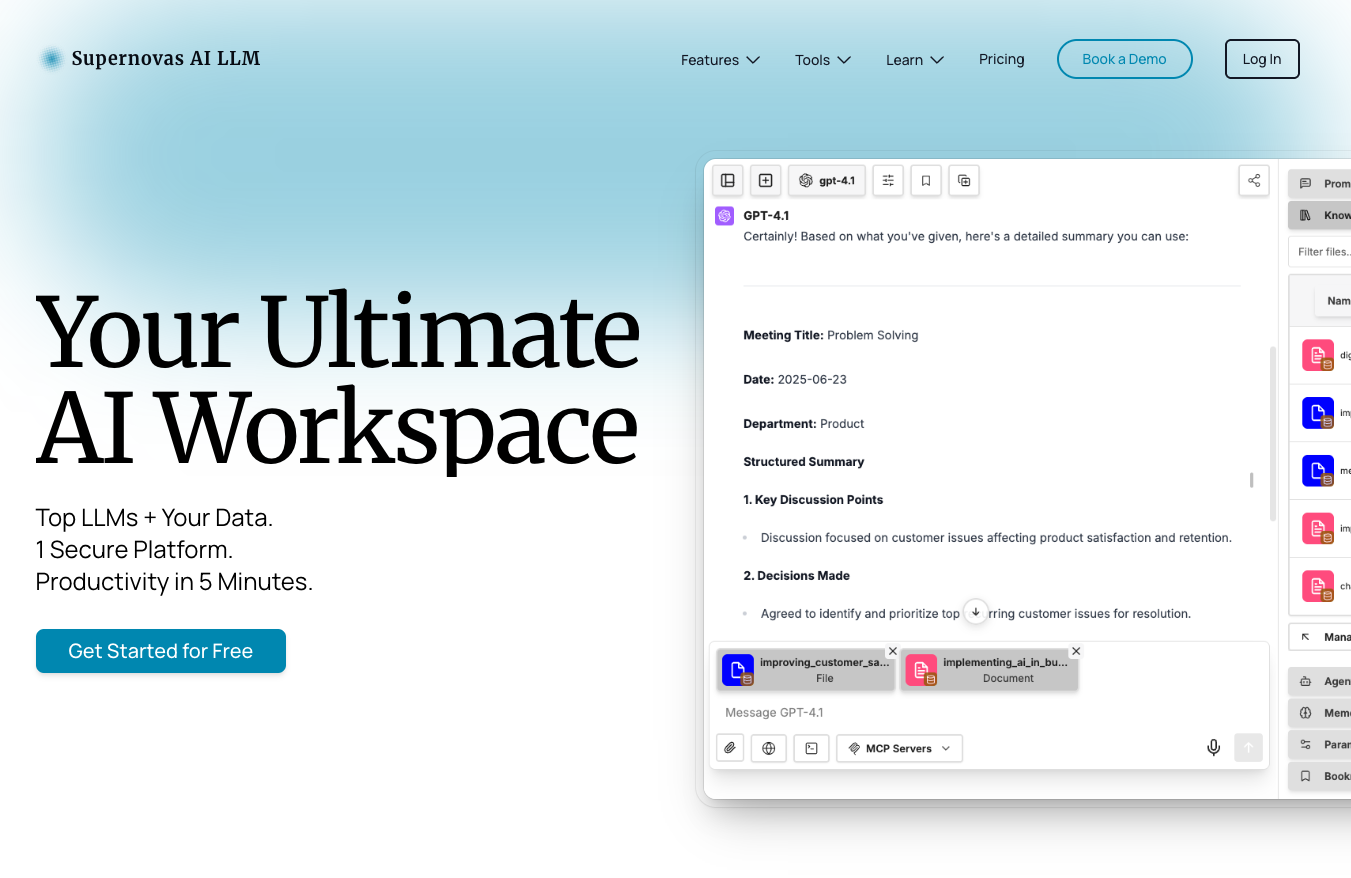 Supernovas AI LLM - Product Image