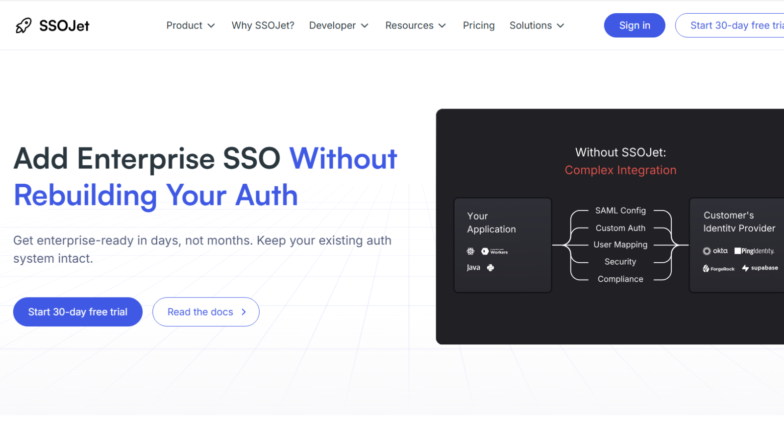 SSOJet - Product Image