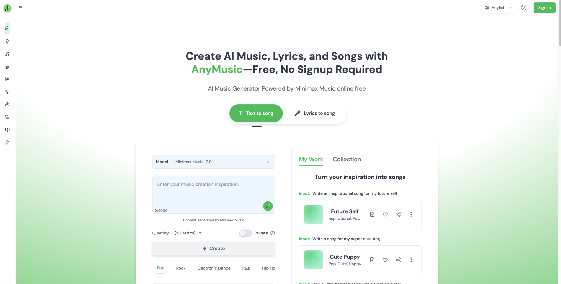 AnyMusic - Product Image
