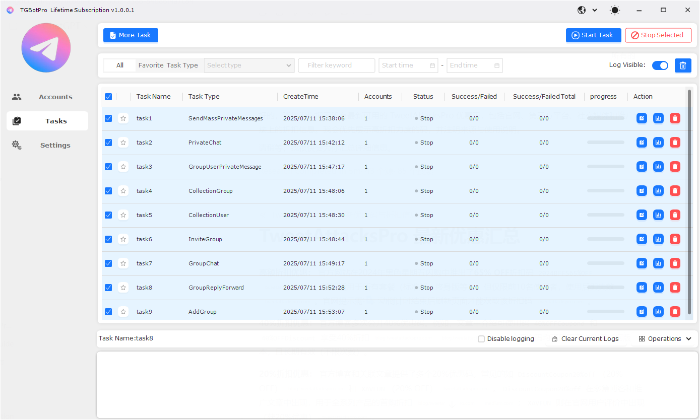 TGBotPro – Bulk User Inviter & Smart Telegram Bot - Product Image