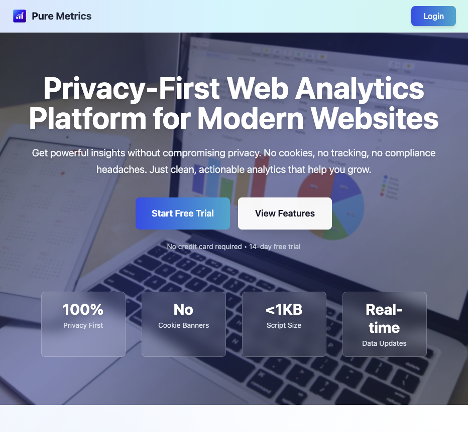 pure-metrics.app - Product Image