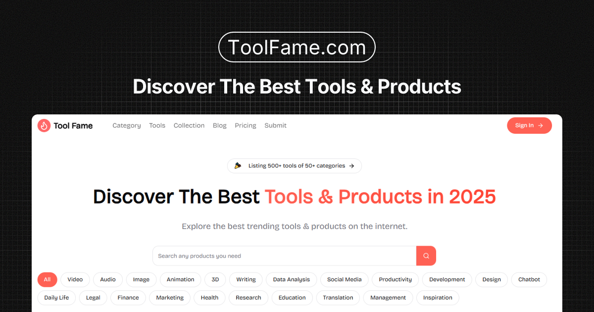 ToolFame - Product Image