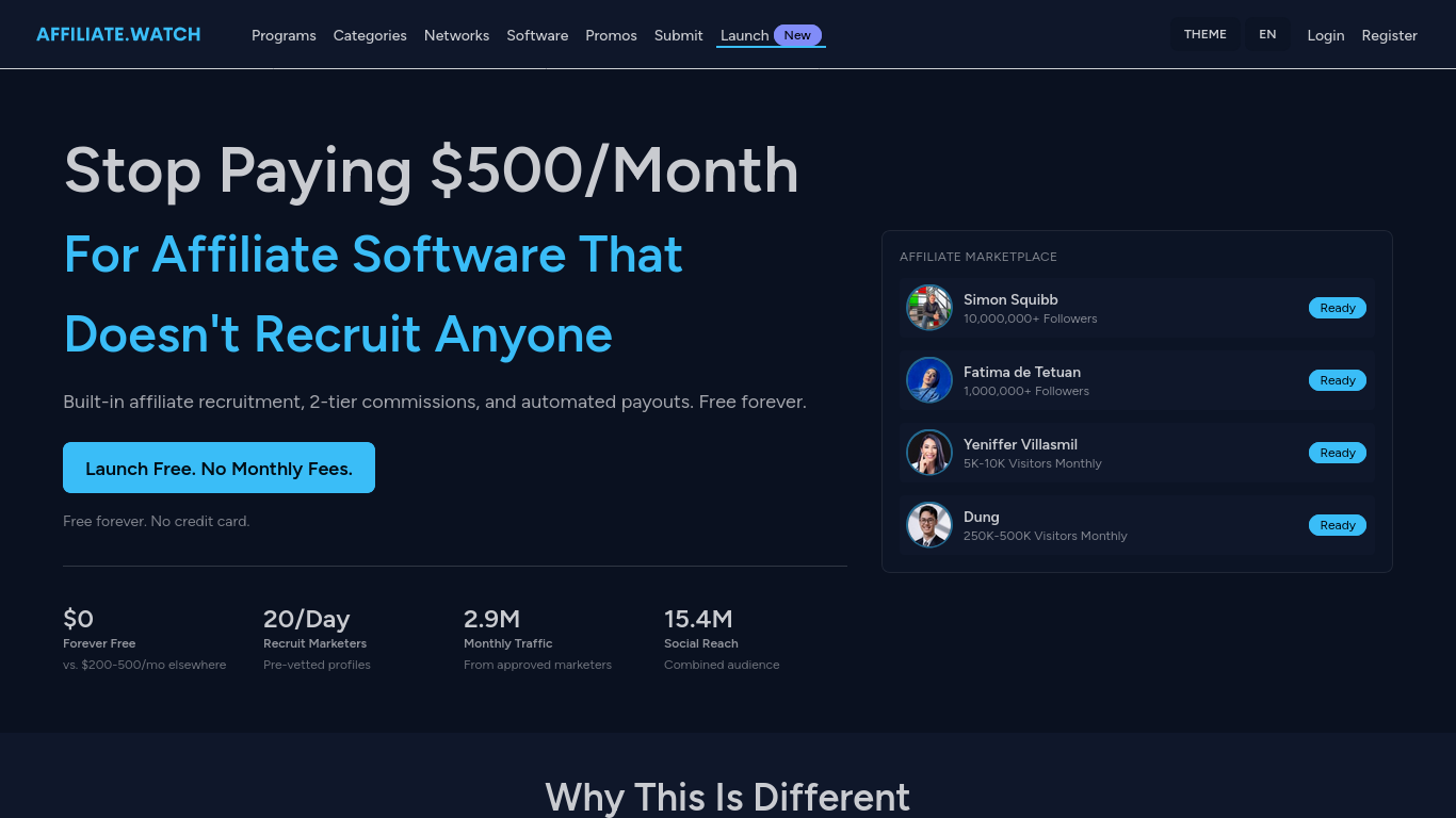 Launch by Affiliate.Watch - Product Image