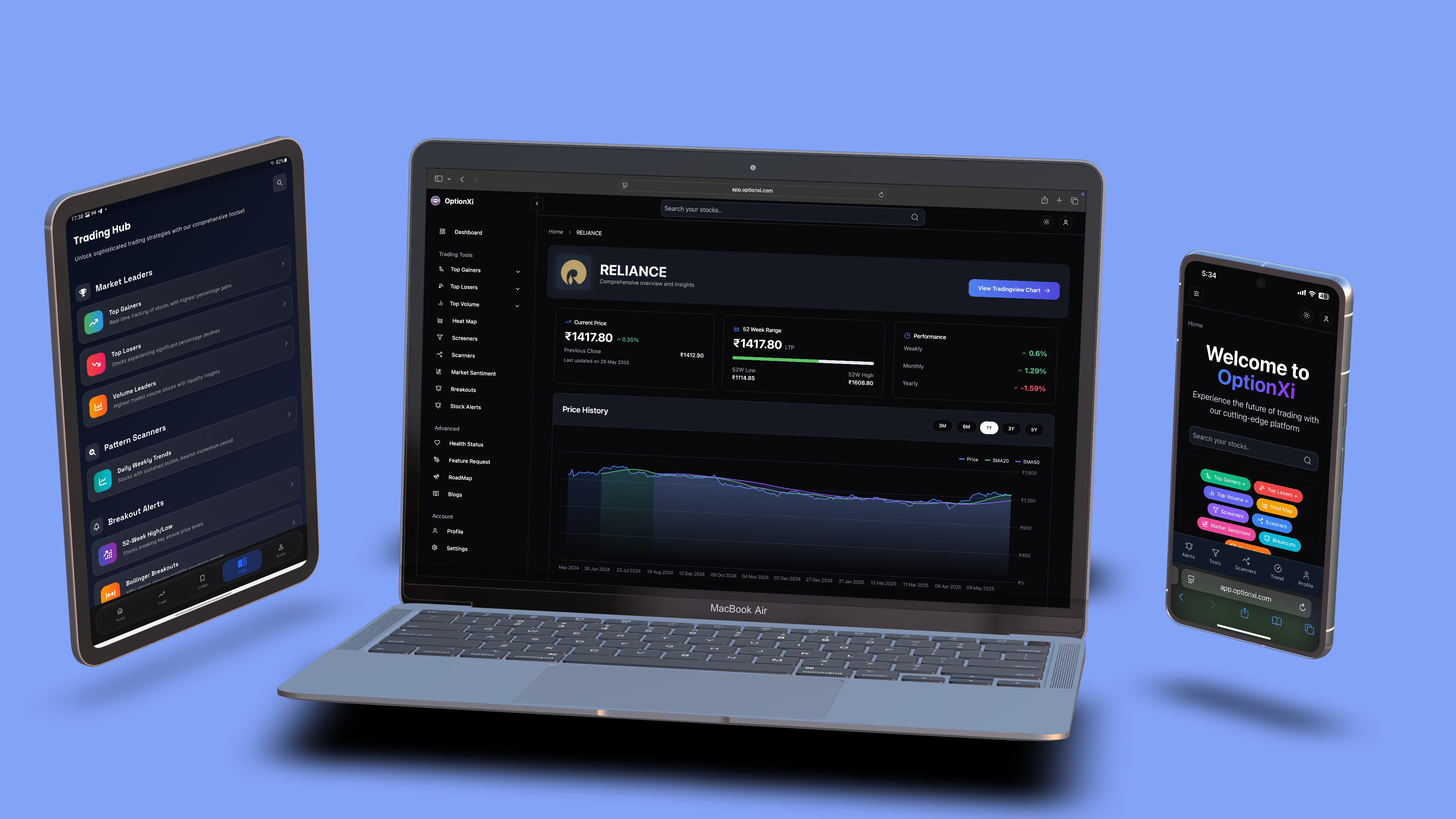 OptionXi- Open source virtual trading platform - Product Image