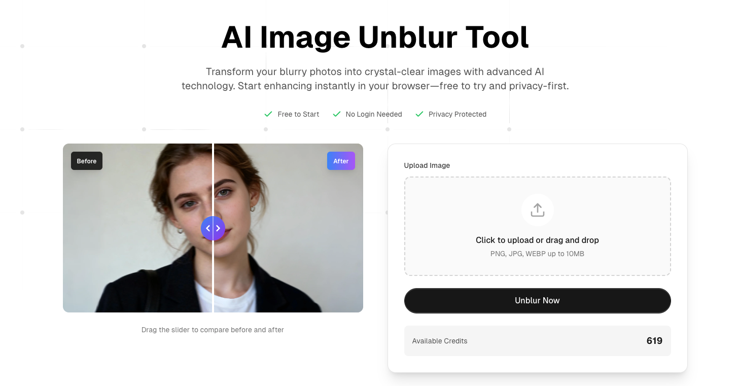 ImgUnblur - Product Image