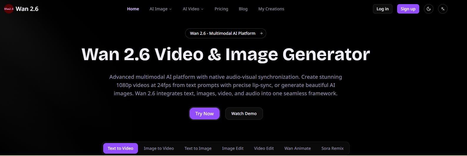 Wan 2.6 Video & Image Generator logo