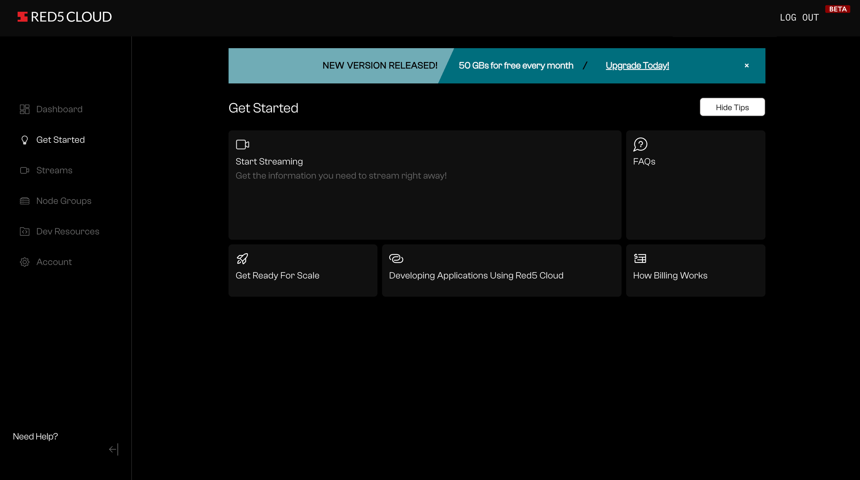 Red5 Cloud - Product Image