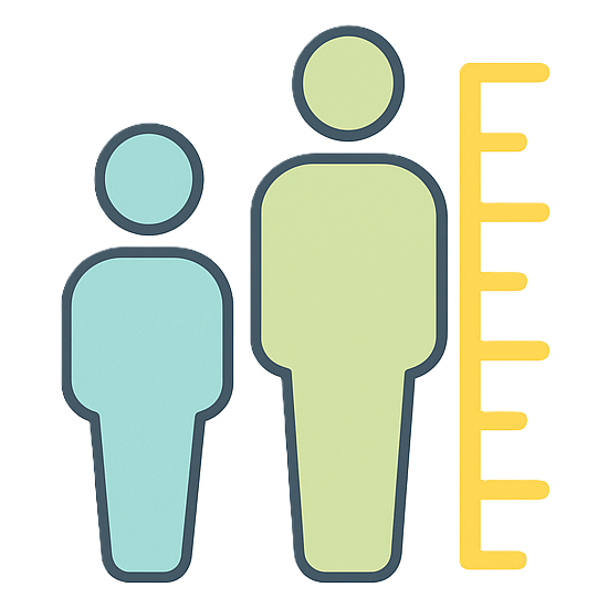 CompareHeights logo