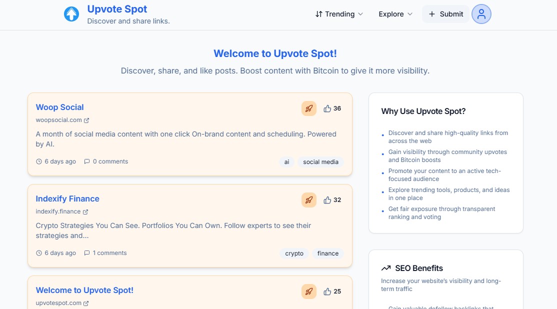 Upvotespot - Product Image