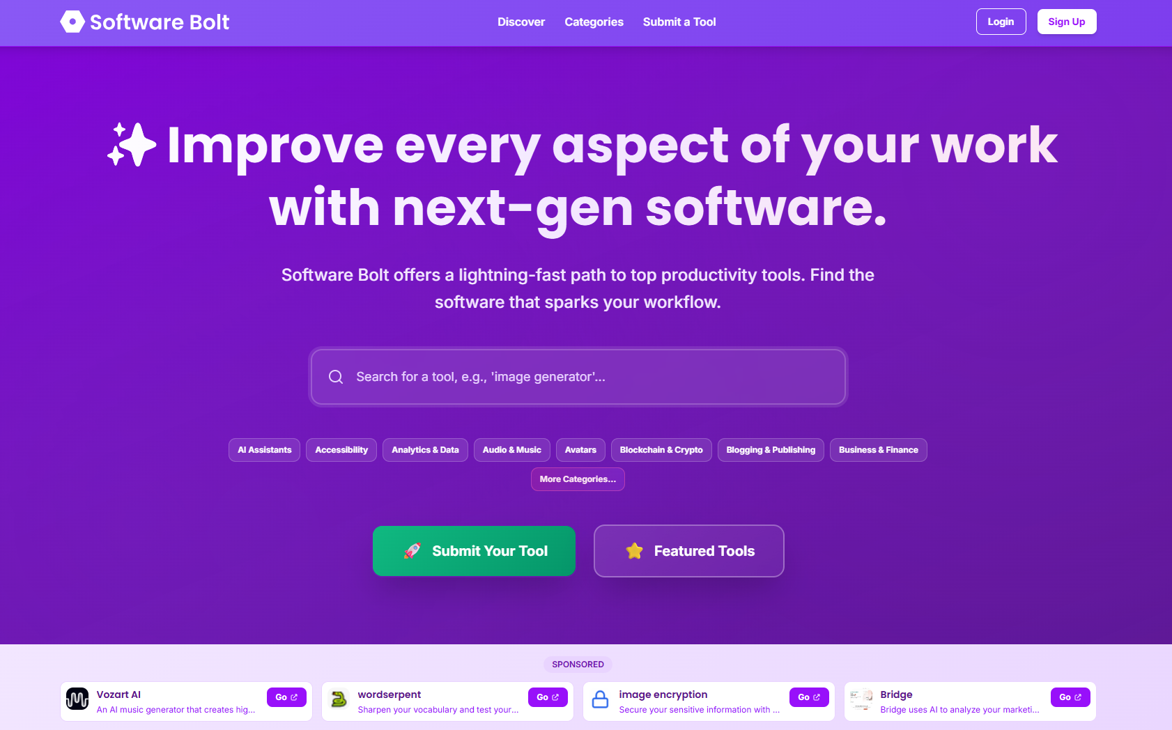 Software Bolt - Product Image