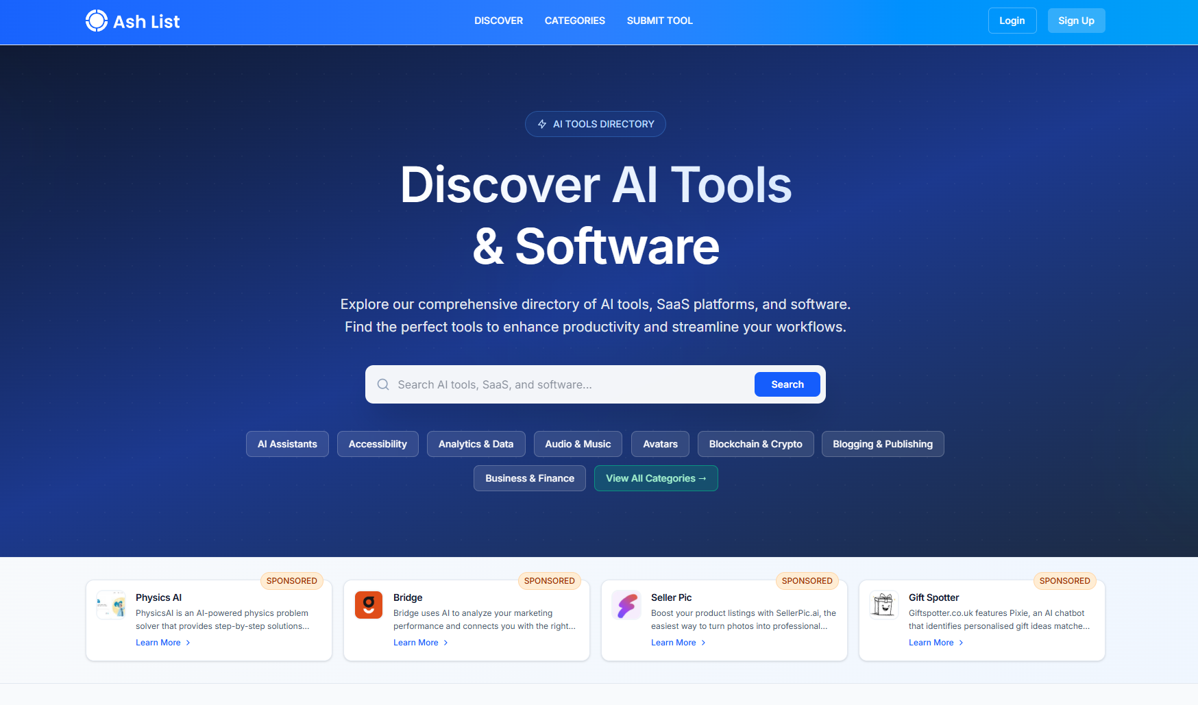 Ash list - Product Image