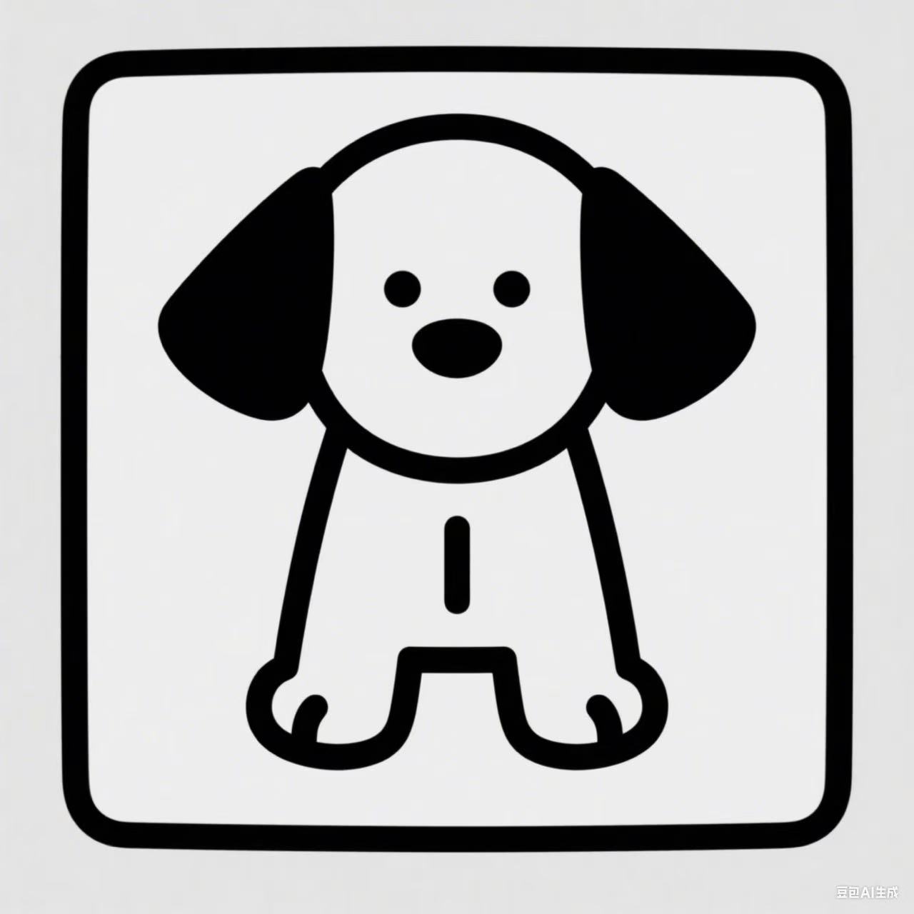 Ai pet portrait generator logo