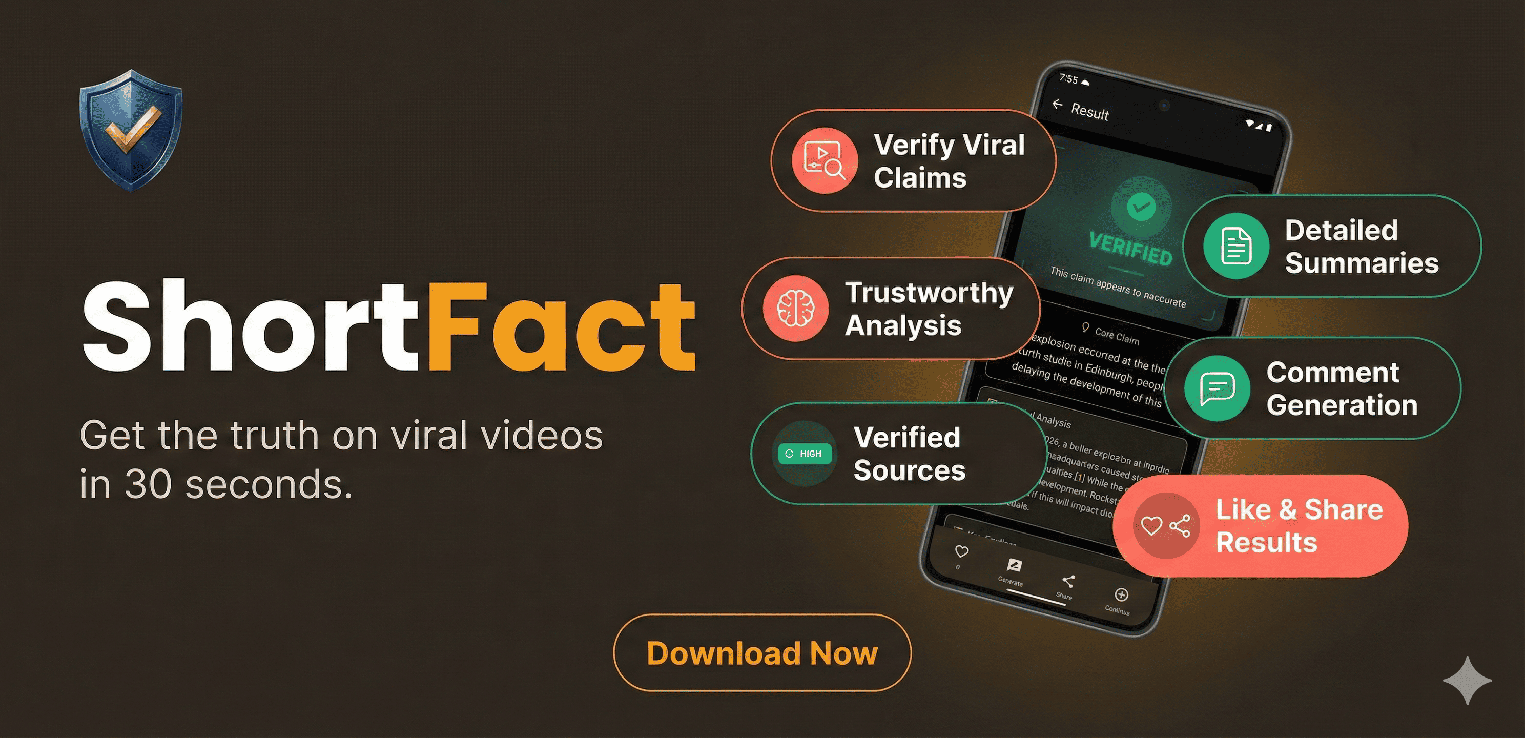 ShortFact - Product Image