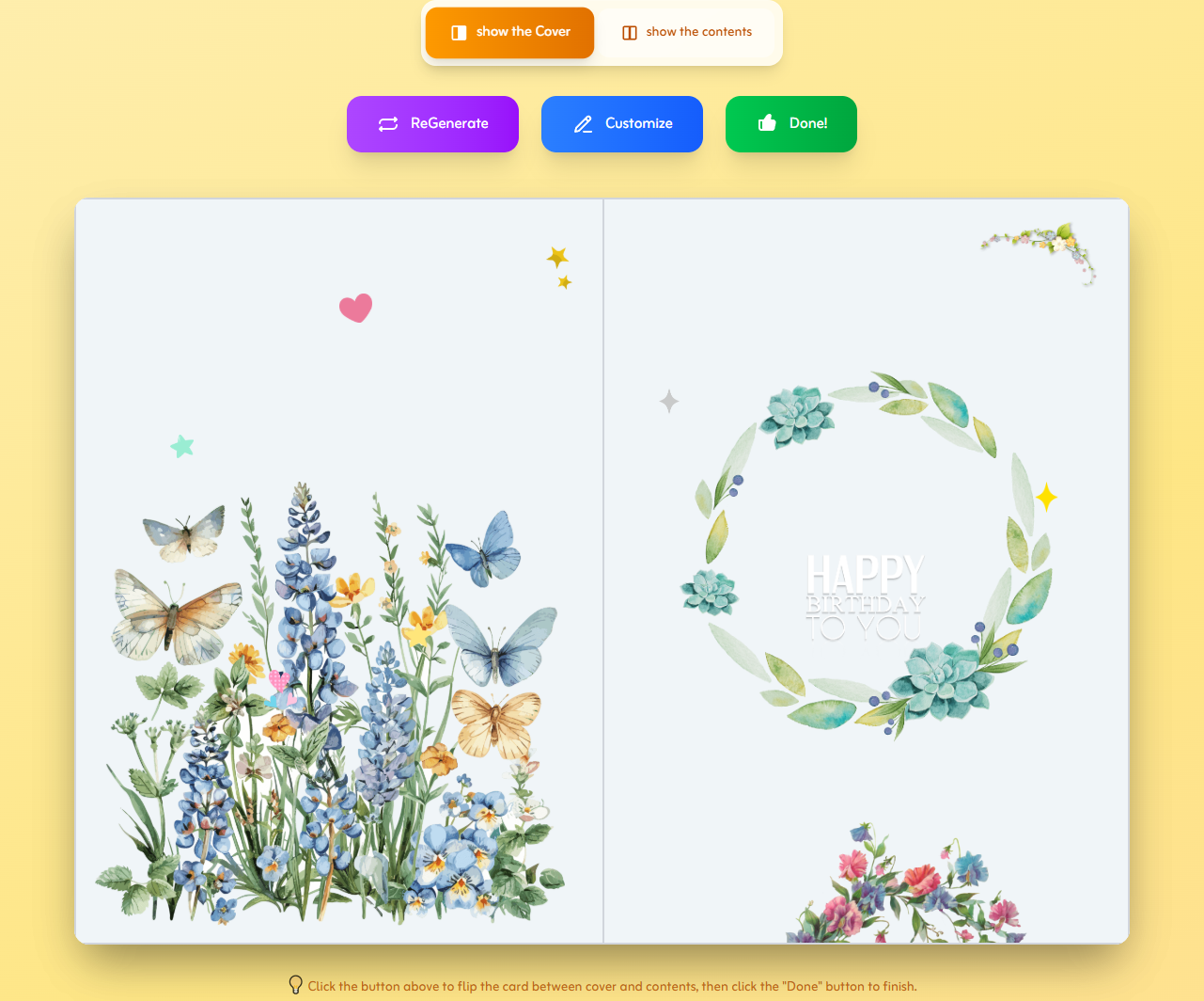 Birthday Card Maker - Product Image