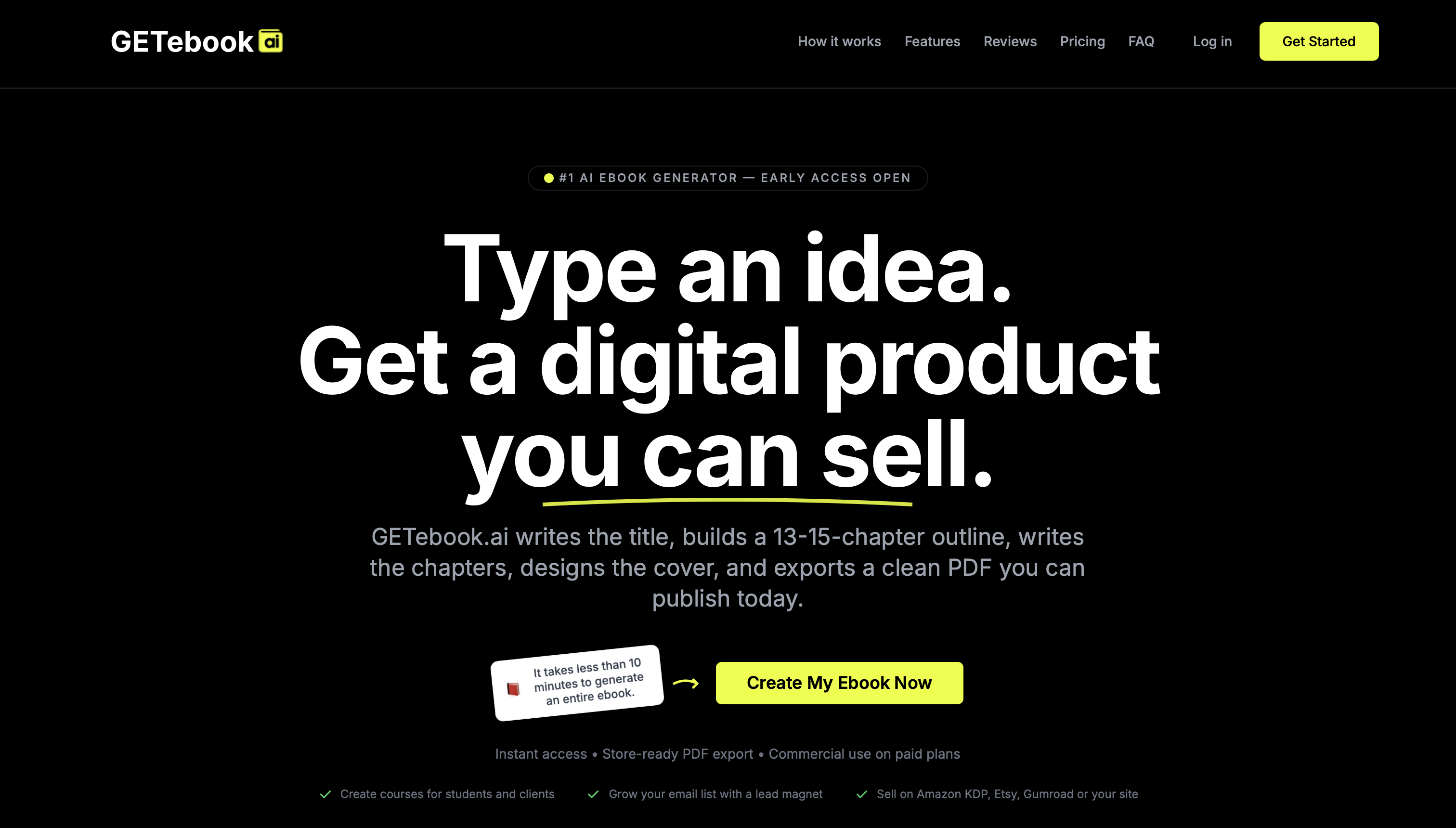 GETebook.ai - Product Image