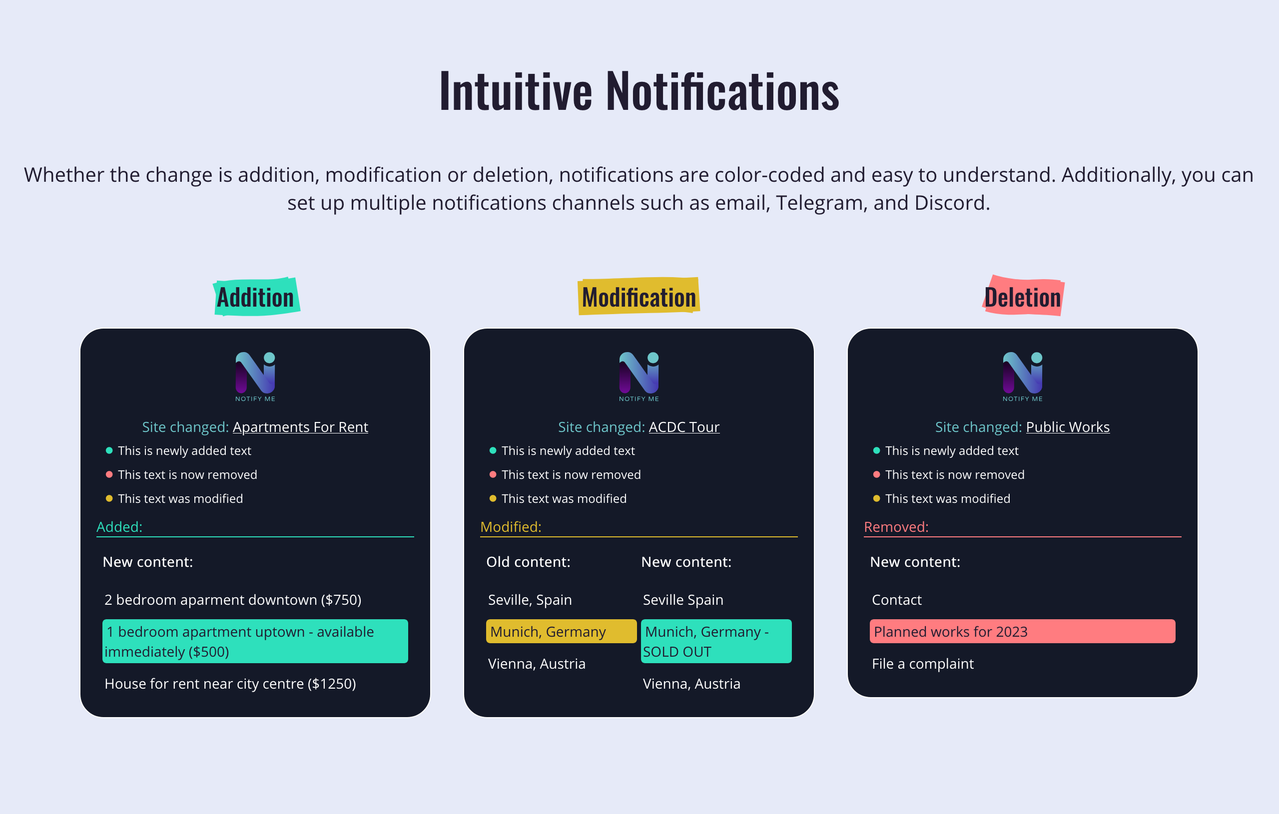 Notify Me - Product Image