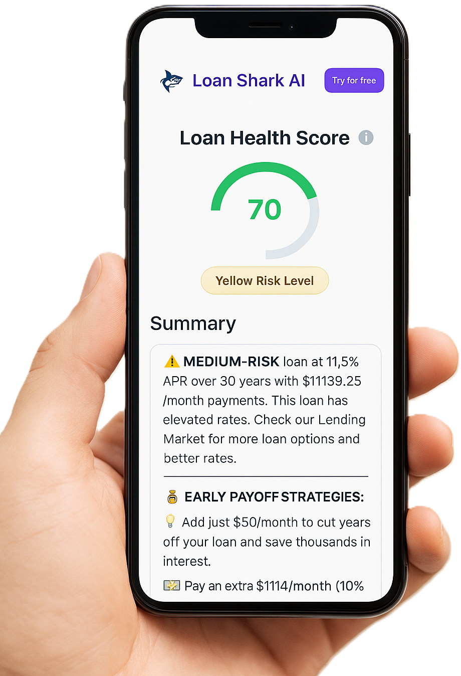 Loan Shark AI - Product Image