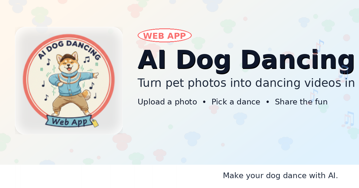 AIDogDancing.app - Product Image