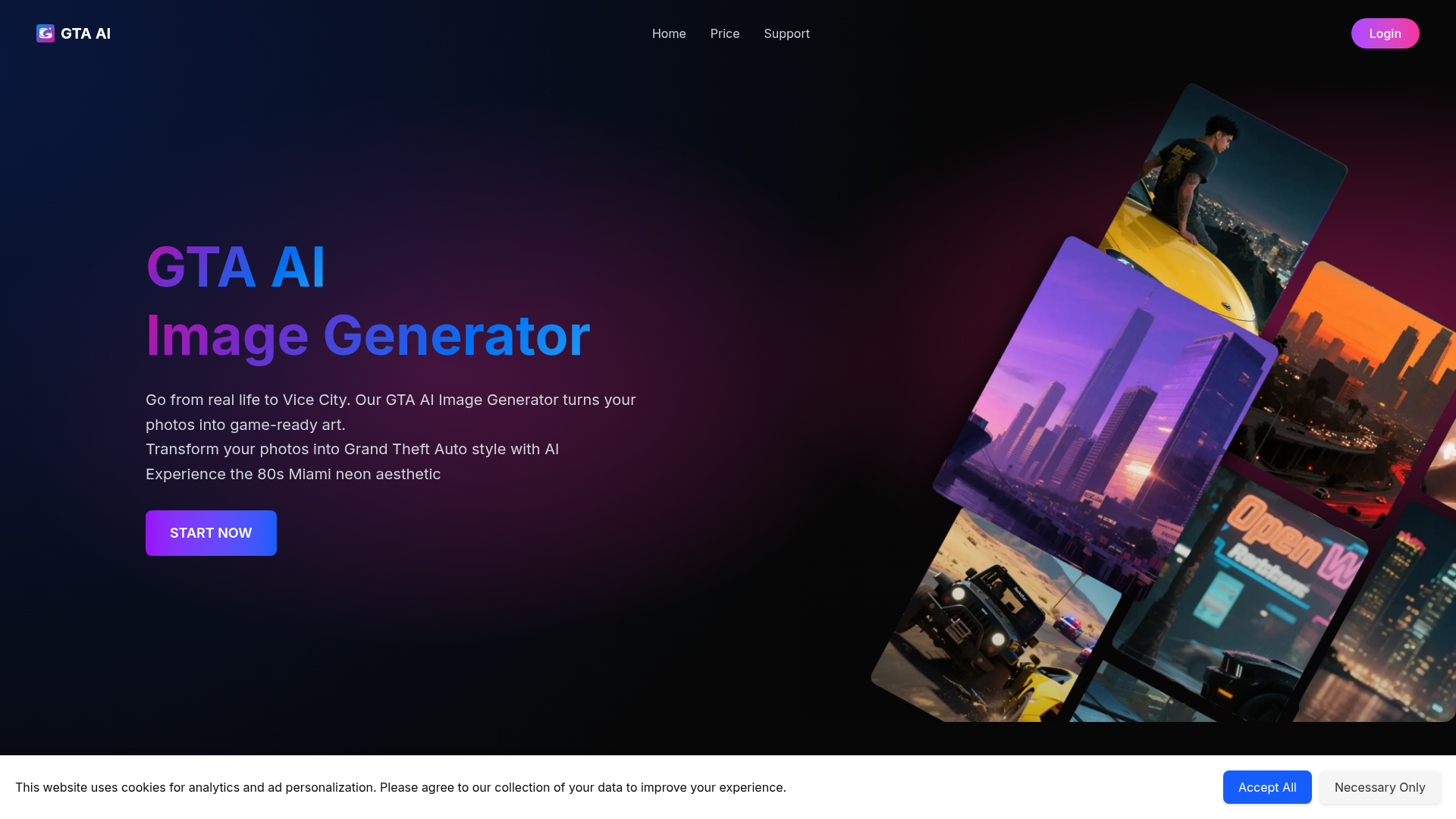 GTA AI Image Generator - Product Image