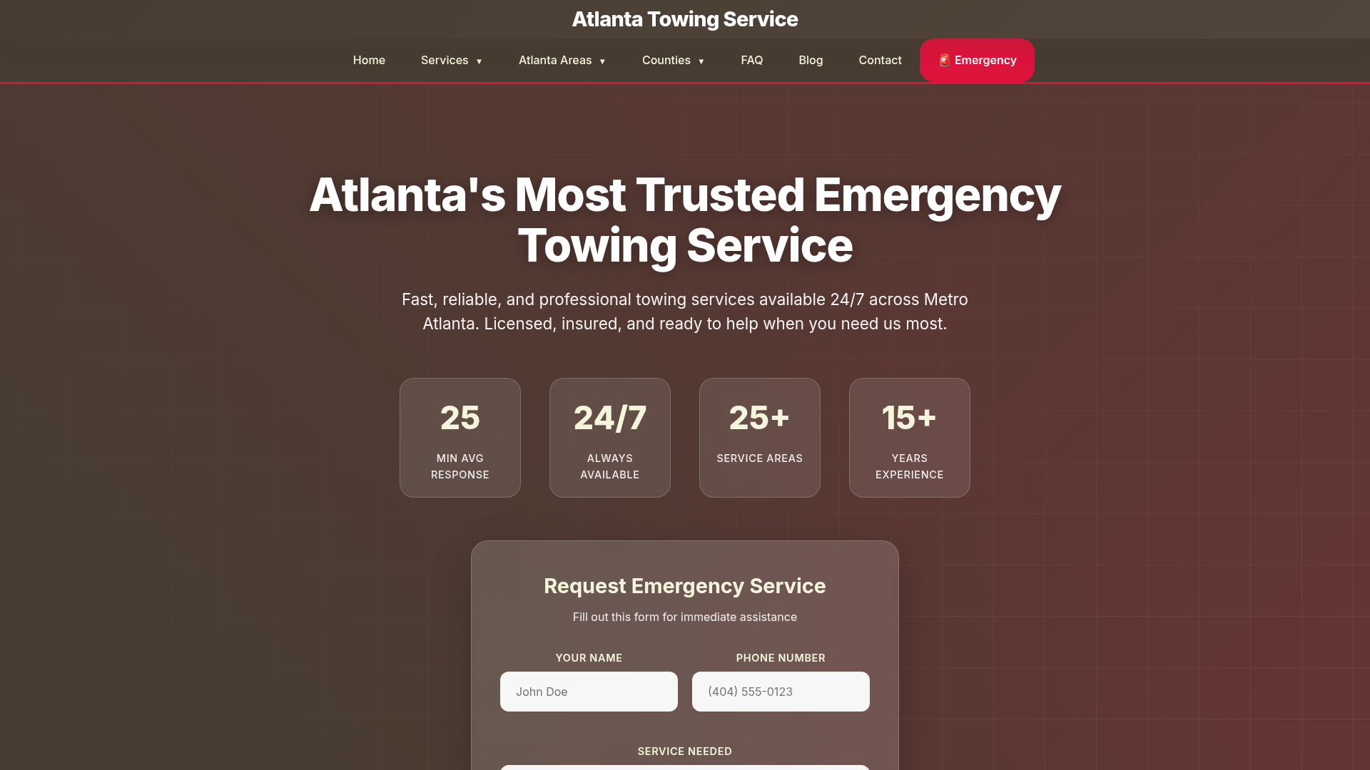Atlanta Towing Service - Product Image