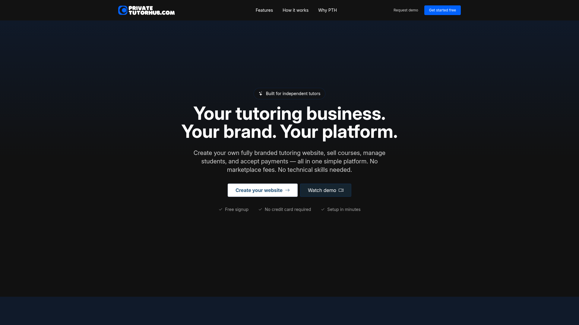 PrivateTutorHub - Product Image